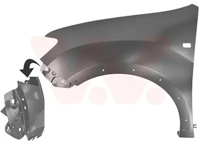 Kotflügel vorne links VAN WEZEL 1509655 Bild Kotflügel vorne links VAN WEZEL 1509655