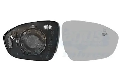Spiegelglas, Außenspiegel rechts VAN WEZEL 1510836 Bild Spiegelglas, Außenspiegel rechts VAN WEZEL 1510836