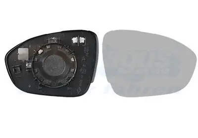 Spiegelglas, Außenspiegel rechts VAN WEZEL 1510838 Bild Spiegelglas, Außenspiegel rechts VAN WEZEL 1510838