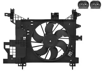 Lüfter, Motorkühlung VAN WEZEL 1555747 Bild Lüfter, Motorkühlung VAN WEZEL 1555747