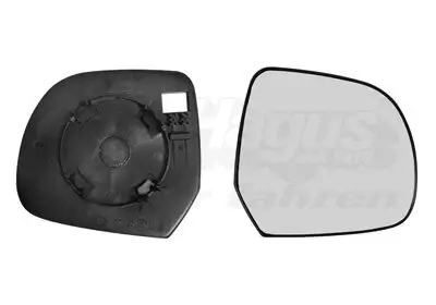 Spiegelglas, Außenspiegel rechts VAN WEZEL 1555836