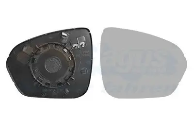 Spiegelglas, Außenspiegel rechts VAN WEZEL 1557838 Bild Spiegelglas, Außenspiegel rechts VAN WEZEL 1557838