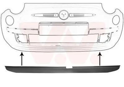 Spoiler VAN WEZEL 1604500 Bild Spoiler VAN WEZEL 1604500