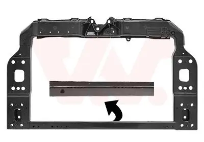 Frontverkleidung VAN WEZEL 1607668 Bild Frontverkleidung VAN WEZEL 1607668
