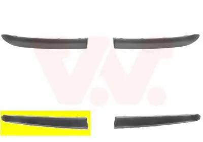 Zier-/Schutzleiste, Stoßfänger vorne rechts VAN WEZEL 1620582