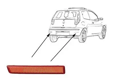 Rückstrahler VAN WEZEL 1622939 Bild Rückstrahler VAN WEZEL 1622939