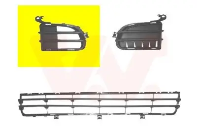 Lüftungsgitter, Stoßfänger VAN WEZEL 1623592 Bild Lüftungsgitter, Stoßfänger VAN WEZEL 1623592