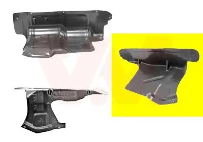 Motorraumdämmung vorne links VAN WEZEL 1625703