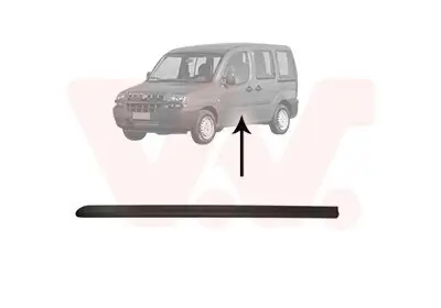 Zier-/Schutzleiste, Tür vorne links VAN WEZEL 1636423 Bild Zier-/Schutzleiste, Tür vorne links VAN WEZEL 1636423