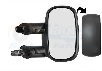 Außenspiegel rechts VAN WEZEL 1636814 Bild Außenspiegel rechts VAN WEZEL 1636814