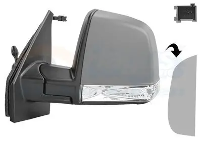 Außenspiegel links VAN WEZEL 1639813 Bild Außenspiegel links VAN WEZEL 1639813