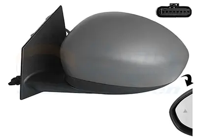 Außenspiegel links VAN WEZEL 1648817 Bild Außenspiegel links VAN WEZEL 1648817