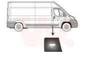 Zier-/Schutzleiste, Seitenwand rechts vorne B-Säule VAN WEZEL 1651408