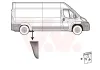 Zier-/Schutzleiste, Seitenwand hinten rechts vor der Achse VAN WEZEL 1651416