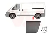 Zier-/Schutzleiste, Seitenwand hinten links vor der Achse VAN WEZEL 1651417