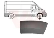 Zier-/Schutzleiste, Kotflügel vorne rechts VAN WEZEL 1651524