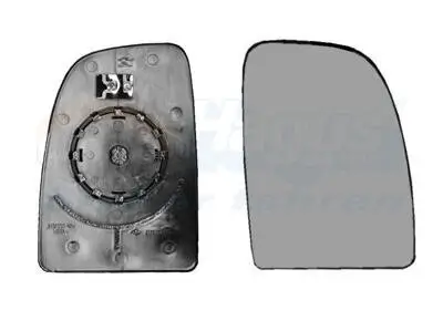 Spiegelglas, Außenspiegel rechts VAN WEZEL 1651862 Bild Spiegelglas, Außenspiegel rechts VAN WEZEL 1651862