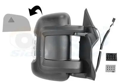 Außenspiegel rechts VAN WEZEL 1652816 Bild Außenspiegel rechts VAN WEZEL 1652816