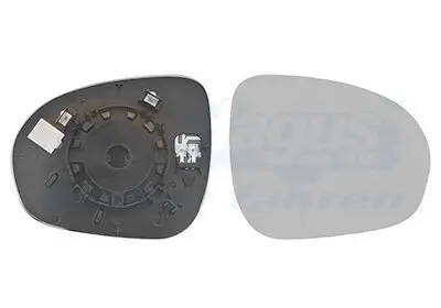 Spiegelglas, Außenspiegel rechts VAN WEZEL 1704838 Bild Spiegelglas, Außenspiegel rechts VAN WEZEL 1704838