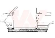 Einstiegsblech links VAN WEZEL 1707101