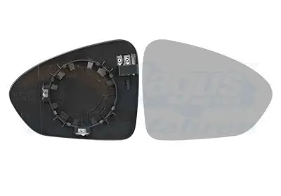 Spiegelglas, Außenspiegel rechts VAN WEZEL 1717838 Bild Spiegelglas, Außenspiegel rechts VAN WEZEL 1717838