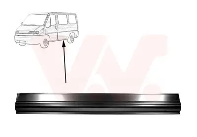 Seitenwand links außen VAN WEZEL 1747109