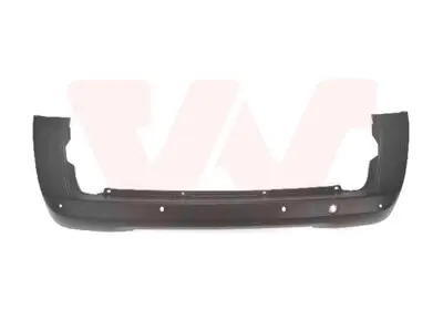 Stoßfänger hinten VAN WEZEL 1748541
