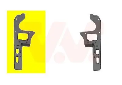 Frontverkleidung vorne rechts VAN WEZEL 1751672