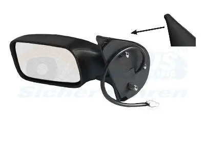 Außenspiegel rechts VAN WEZEL 1754818