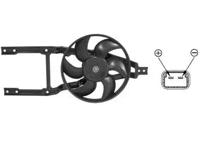 Lüfter, Motorkühlung VAN WEZEL 1758746 Bild Lüfter, Motorkühlung VAN WEZEL 1758746