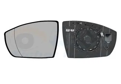 Spiegelglas, Außenspiegel links VAN WEZEL 1802837