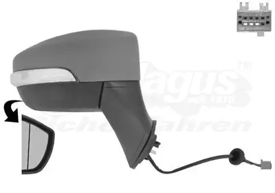 Außenspiegel rechts VAN WEZEL 1803806 Bild Außenspiegel rechts VAN WEZEL 1803806