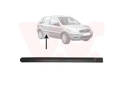 Zier-/Schutzleiste, Tür hinten rechts VAN WEZEL 1810426