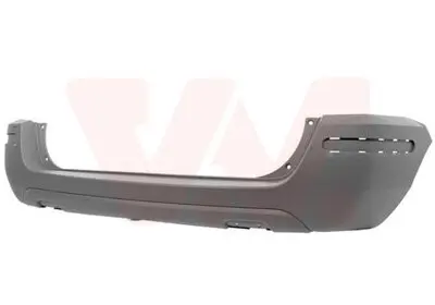 Stoßfänger hinten VAN WEZEL 1810544