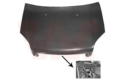 Motorhaube vorne VAN WEZEL 1810660 Bild Motorhaube vorne VAN WEZEL 1810660