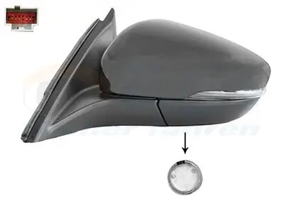 Außenspiegel links VAN WEZEL 1814817 Bild Außenspiegel links VAN WEZEL 1814817