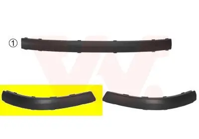 Zier-/Schutzleiste, Stoßfänger hinten links VAN WEZEL 1828553 Bild Zier-/Schutzleiste, Stoßfänger hinten links VAN WEZEL 1828553