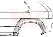 Seitenwand hinten links VAN WEZEL 1837145