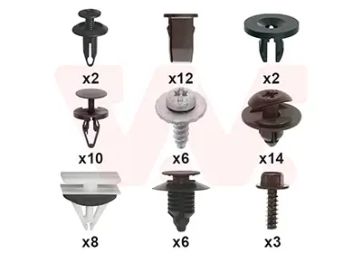 Montagesatz, Stoßfänger vorne VAN WEZEL 1853794 Bild Montagesatz, Stoßfänger vorne VAN WEZEL 1853794