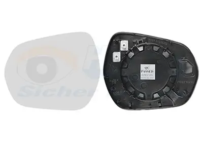 Spiegelglas, Außenspiegel links VAN WEZEL 1853837 Bild Spiegelglas, Außenspiegel links VAN WEZEL 1853837