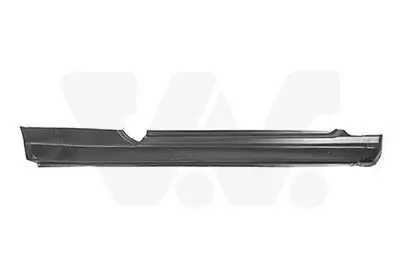 Einstiegsblech rechts VAN WEZEL 1858102