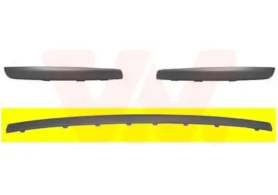 Zier-/Schutzleiste, Stoßfänger hinten VAN WEZEL 1863551 Bild Zier-/Schutzleiste, Stoßfänger hinten VAN WEZEL 1863551