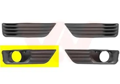 Lüftungsgitter, Stoßfänger vorne rechts VAN WEZEL 1863594 Bild Lüftungsgitter, Stoßfänger vorne rechts VAN WEZEL 1863594