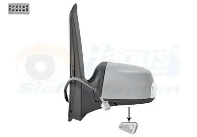 Außenspiegel links VAN WEZEL 1864827 Bild Außenspiegel links VAN WEZEL 1864827