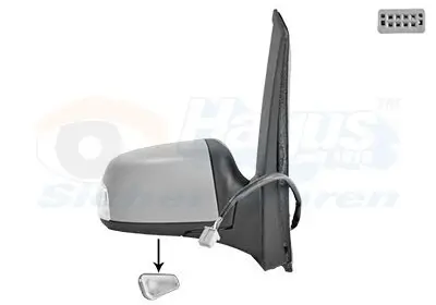 Außenspiegel rechts VAN WEZEL 1864828