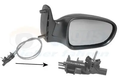 Außenspiegel rechts VAN WEZEL 1868804