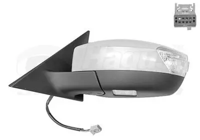 Außenspiegel links VAN WEZEL 1887817