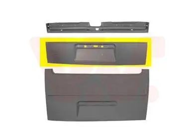 Koffer-/Laderaumklappe hinten VAN WEZEL 1895190 Bild Koffer-/Laderaumklappe hinten VAN WEZEL 1895190