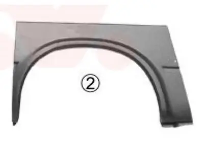 Seitenwand hinten links VAN WEZEL 1896147