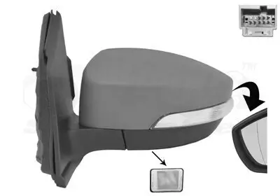 Außenspiegel links VAN WEZEL 1906817 Bild Außenspiegel links VAN WEZEL 1906817